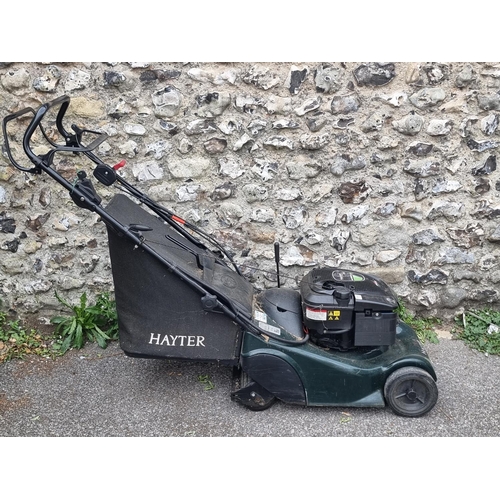 1717 - A Hayter Harrier 41 'Ready Start' petrol lawnmower, circa 2012.