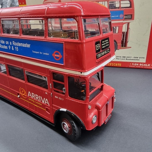 1 - Sun Star: a boxed limited edition 1/24 scale model 'The Last Routemaster', No.RM2217, with cert... 