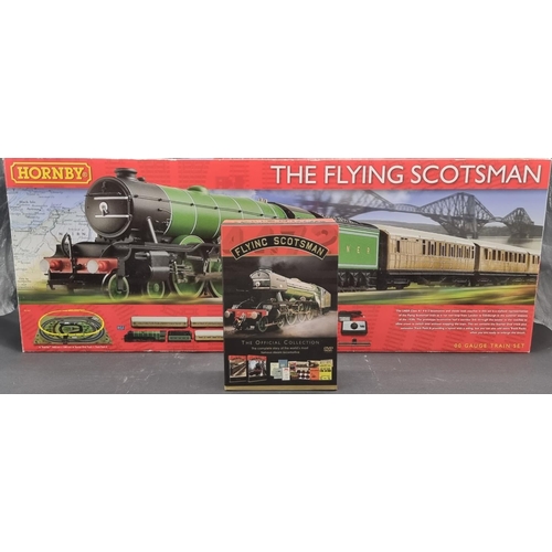 10 - Hornby: The Flying Scotsman, R1167, boxed train set, unused condition; together with 'Flyi... 