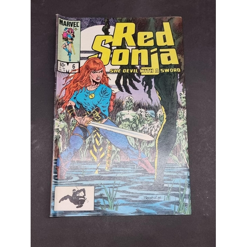 119 - Comics: a collection of approximately 68 Marvel and DC comics, containing issues of 'Red Sonja'... 