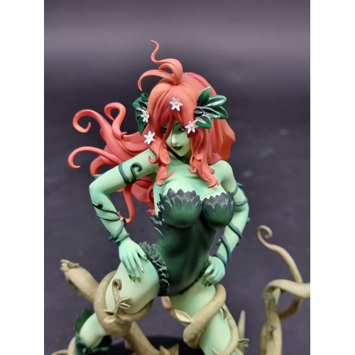 121 - Kotobukiya: an unboxed Poison Ivy bishoujo statue, 22cm high including base.