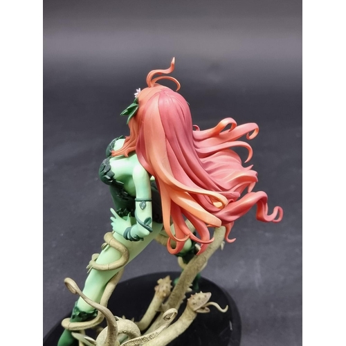 121 - Kotobukiya: an unboxed Poison Ivy bishoujo statue, 22cm high including base.