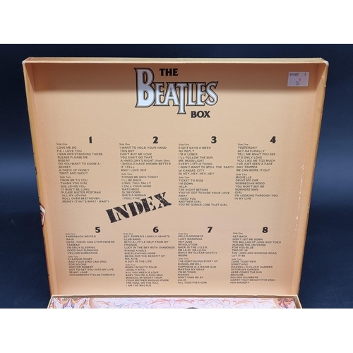 130 - The Beatles: 'From Liverpool', 8 vinyl collection box, featuring a rare misprint to the sleeve of vi... 