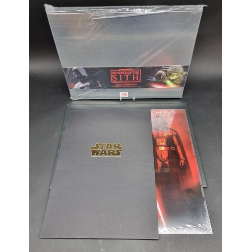 132 - Star Wars: MasterWorks: a sealed 'Revenge of the Sith' lithographic art print collection; toget... 