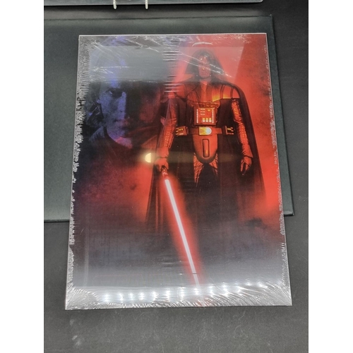 132 - Star Wars: MasterWorks: a sealed 'Revenge of the Sith' lithographic art print collection; toget... 