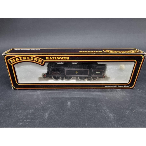 170 - Triang: Wrenn: a vintage boxed 'Mallard' BR locomotive, No.2211; together with a group of boxed Main... 