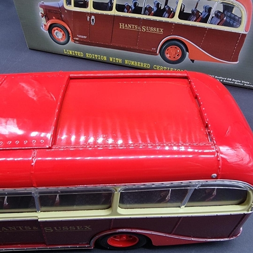 2 - Sun Star: a boxed limited edition 1/24 scale model Bedford OB Duple Vista Coach, Hants & Su... 