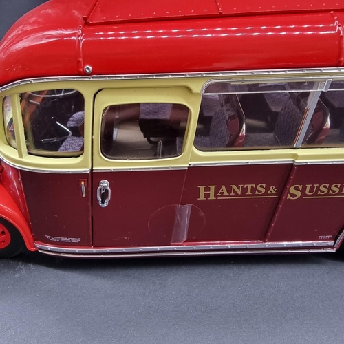 2 - Sun Star: a boxed limited edition 1/24 scale model Bedford OB Duple Vista Coach, Hants & Su... 