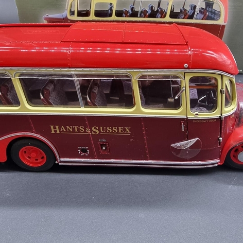 2 - Sun Star: a boxed limited edition 1/24 scale model Bedford OB Duple Vista Coach, Hants & Su... 