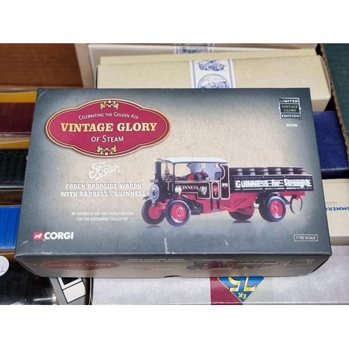 222 - Diecast: a quantity of boxed diecast vehicles to include Corgi Commercials and other similar ex... 