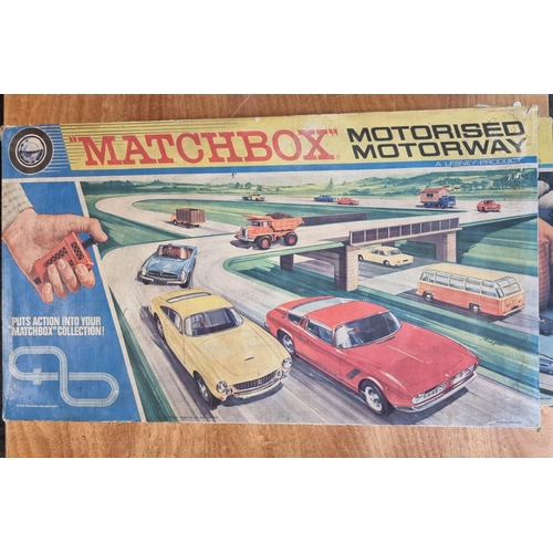 224 - Matchbox Motorway: three vintage boxed sets, comprising M-1, M-2 and M-3 (Switch Track); together wi... 