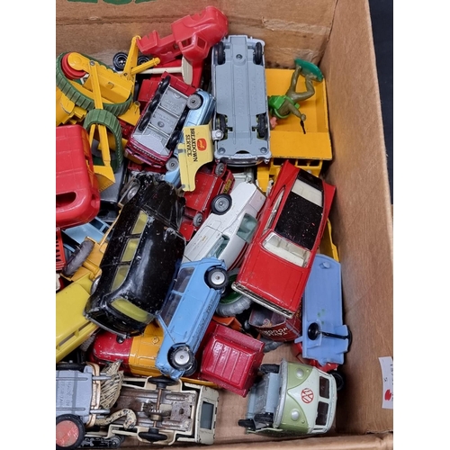 232 - Diecast: a collection of vintage diecast vehicles, to include examples by Matchbox, Corgi, Dink... 