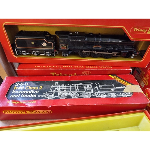 235 - Triang Railways: OO gauge: a group of eleven vintage locomotives, most in original boxes; to include... 