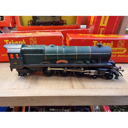 235 - Triang Railways: OO gauge: a group of eleven vintage locomotives, most in original boxes; to include... 