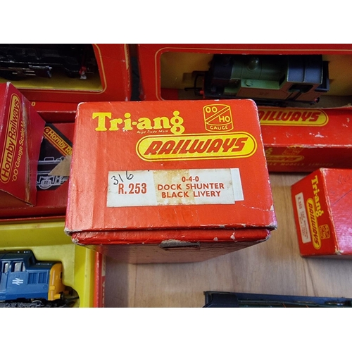 235 - Triang Railways: OO gauge: a group of eleven vintage locomotives, most in original boxes; to include... 