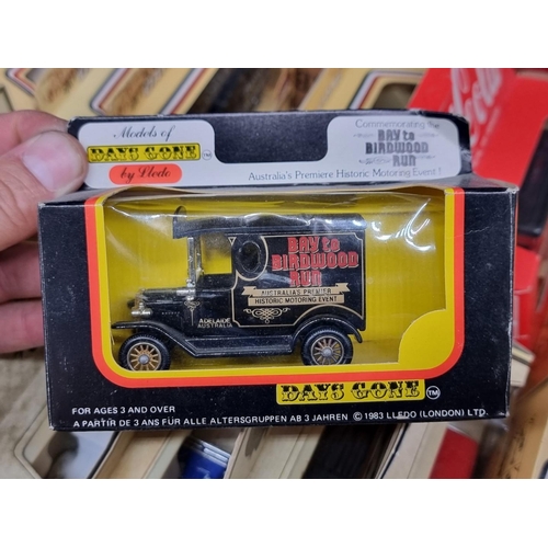 239 - Diecast: two boxes of various diecast vehicles to include boxed examples by Days Gone and Dinky... 