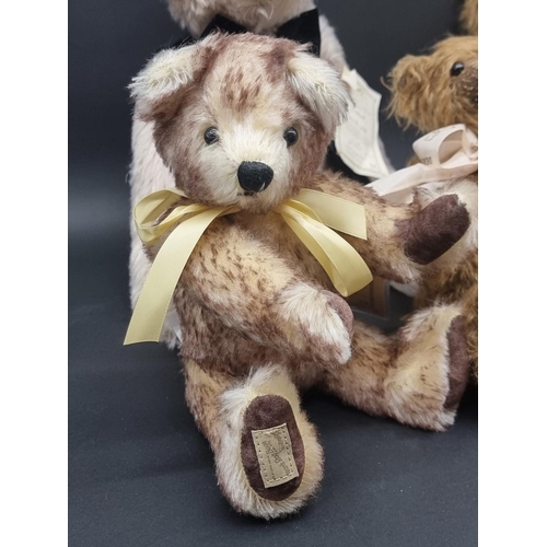 24 - Dean's Rag Book: four limited edition bears, comprising: 'Timothy' No. 111 of 200; 'Billy' No. ... 