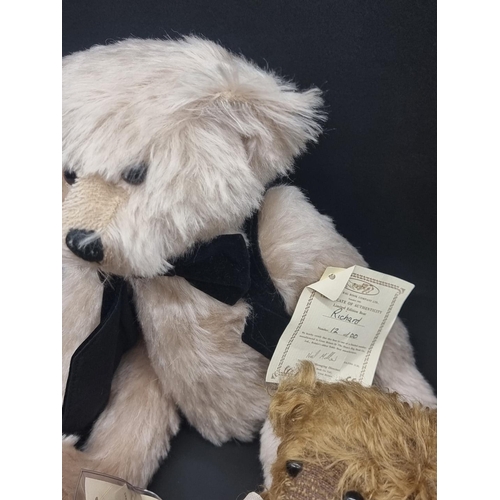 24 - Dean's Rag Book: four limited edition bears, comprising: 'Timothy' No. 111 of 200; 'Billy' No. ... 