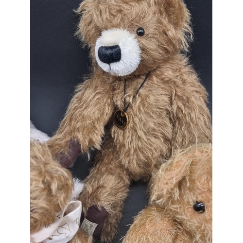 24 - Dean's Rag Book: four limited edition bears, comprising: 'Timothy' No. 111 of 200; 'Billy' No. ... 