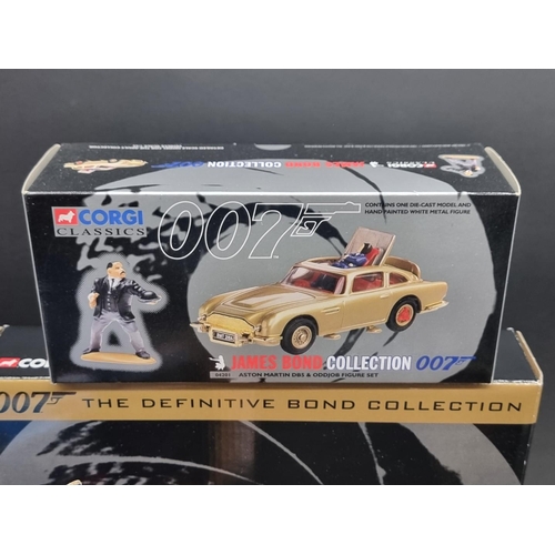 27 - James Bond: a large collection of various 007 memorabilia, to include: 4 boxed Corgi vehicles with a... 