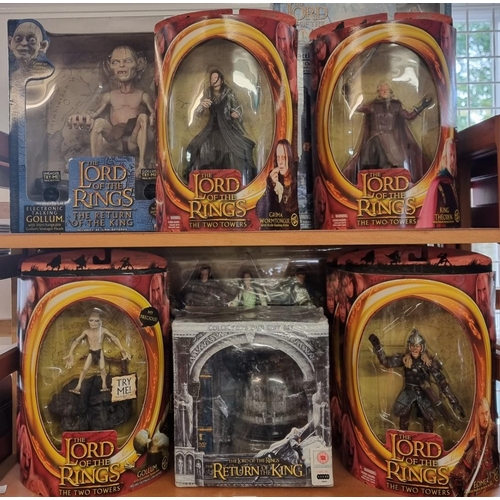 30 - The Lord of the Rings: a collection of boxed and sealed action figures relating to the film ser... 