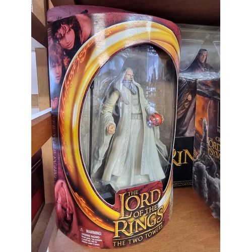 30 - The Lord of the Rings: a collection of boxed and sealed action figures relating to the film ser... 