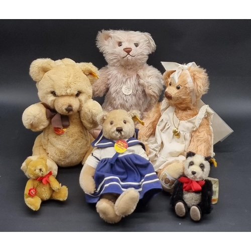 33 - Steiff: a collection of teddy bears, to include a Steiff Petsy; Teddy Rose replica 1925, Sailor Girl... 