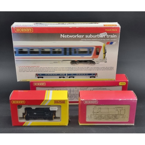 36 - Hornby: four boxed locomotives, to include 'Networker Suburban Train', R2001, and Patriot Class... 