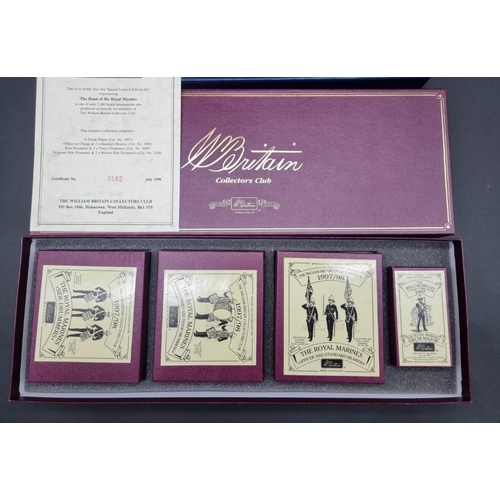 48 - Britains: four boxed sets, to include a Special Limited Edition of the Band of the Royal Marines, to... 