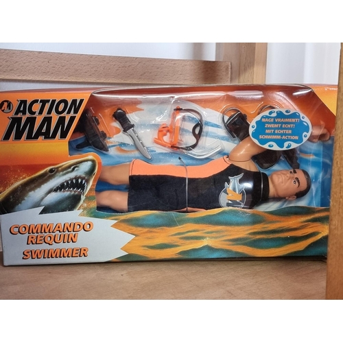 52 - Action Man: seven boxed items, comprising: Scuba Ski; Silver Speeder; Ninja; Swimmer; Roller Ex... 