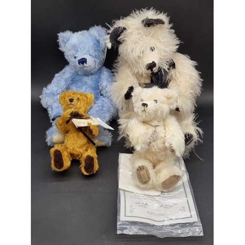 72 - Teddy Bears: a Dean's Rag Book Silver Society membership bear 'Snowdrop', with certificate and ... 