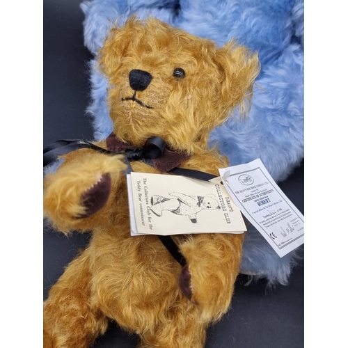 72 - Teddy Bears: a Dean's Rag Book Silver Society membership bear 'Snowdrop', with certificate and ... 