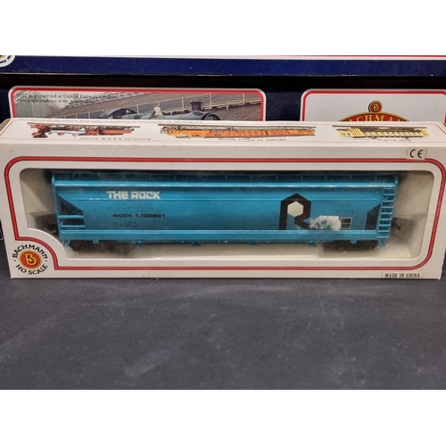 79 - Bachmann: three boxed locomotives, a 'Gresley' J39; a Fowler 'Royal Scot'; and a 43xx; together... 