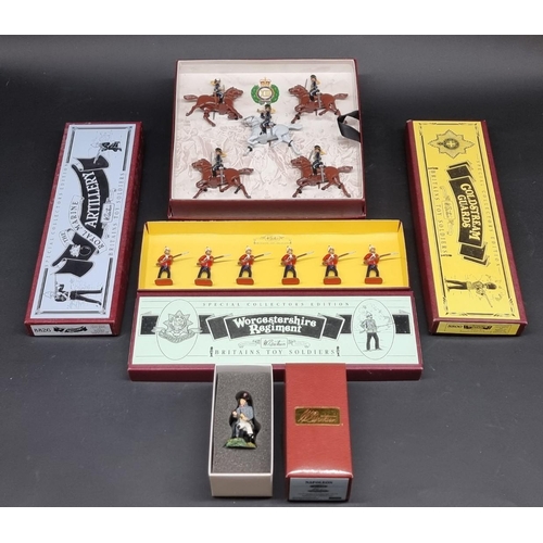 81 - Britains Soldiers: three boxed sets in the Special Collectors Edition series, comprising 8800, 8802 ... 