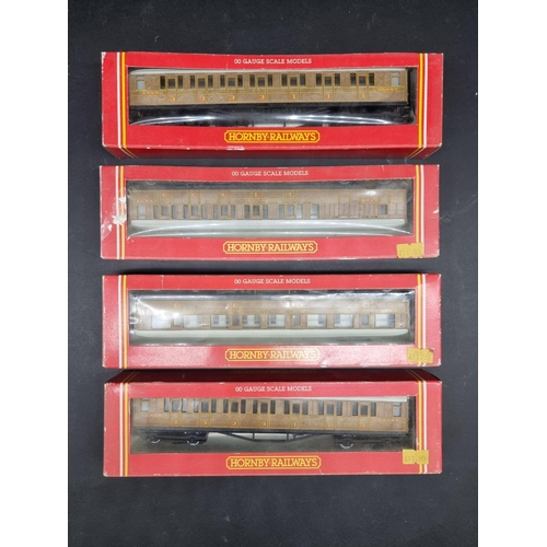 82 - Hornby: two boxed locomotives, comprising: LNER class D49/1 'Cheshire' and LMS class 5; togethe... 