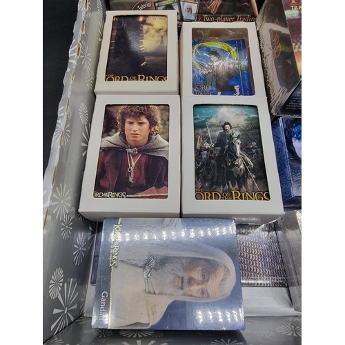 9 - The Lord of the Rings: a collection of various trading cards relating to the film series, some ... 