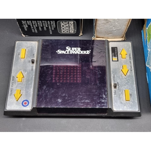 90 - Vintage Electronic Games: a 'Super Space Invader 2' game, an 'Interton Electronic Video 3000' T... 