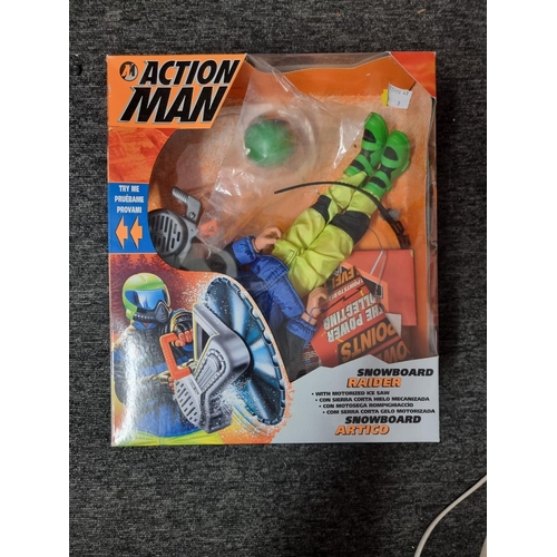 91 - Action Man: six boxed items, comprising: Street Racer; Super Bike; Survival Base Camp; Street C... 