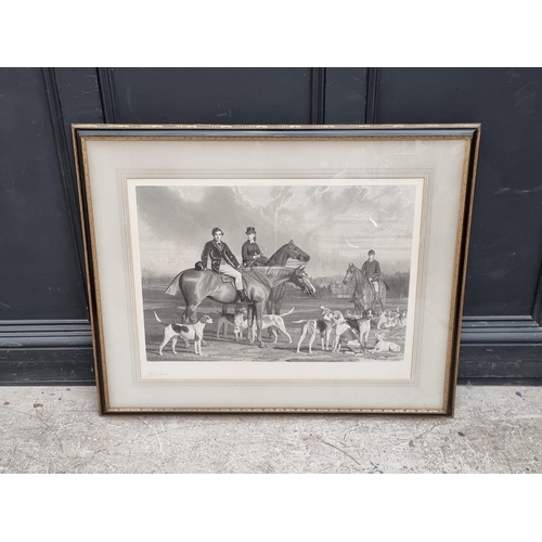 1144 - James Scott after Stephen Pearce, 'The Heythrop Hunt', signed in pencil by the artist and engra... 