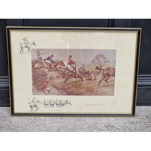 1151 - Charlie Johnson Payne 'Snaffles', 'Prepare to Receive Cavalry', signed in pencil and blindstamp... 