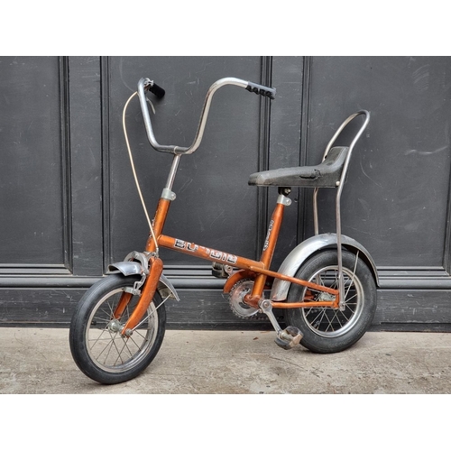 A vintage Raleigh Budgie bicycle