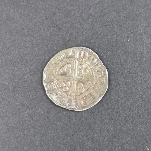 428 - Coins: an Edward I hammered silver penny, 1.4g.