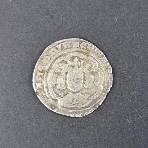 429 - Coins: an Edward III hammered silver groat, 4.3g.