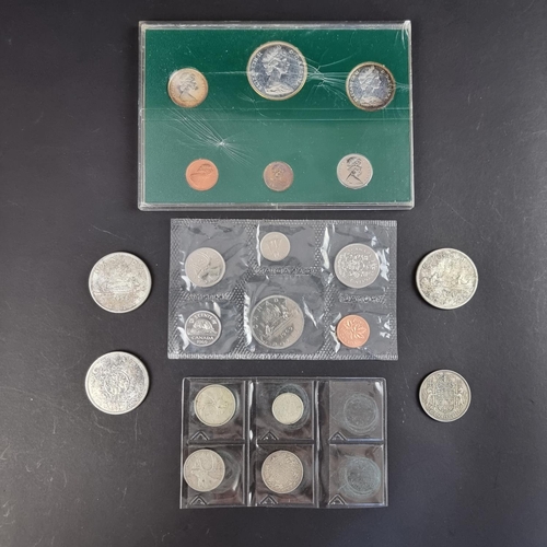 456 - Coins: Canada, a quantity of 20th century silver and other coins; to include a Canadian Centennial 1... 