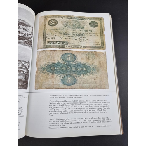 487 - Books: 'The Bank Notes of Greece from 1828 Until The Present Day', hardback 1979.