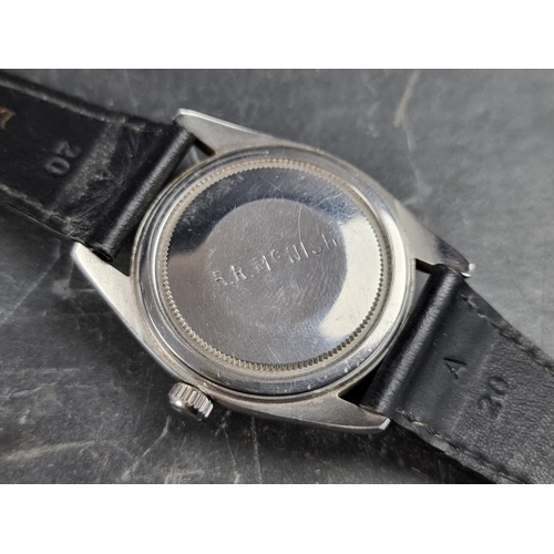 496 - A circa 1965 Rolex 'Oyster Precision' stainless steel manual wind wristwatch, 36mm, Ref. 6424, Cal. ... 