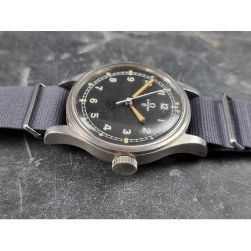 497 - A rare 1953 RAF Issue Omega stainless steel manual wind wristwatch, 37mm, Ref. 2777-1 SC, Aircrew Is... 