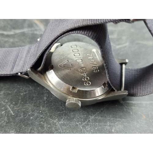 497 - A rare 1953 RAF Issue Omega stainless steel manual wind wristwatch, 37mm, Ref. 2777-1 SC, Aircrew Is... 