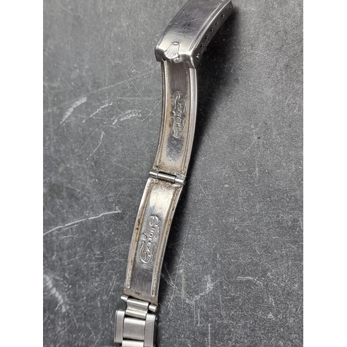 503 - WITHDRAWN FROM AUCTION A 1960s Tudor 'Oyster Date' stainless steel manual wind wristwatch, 34mm, on ... 