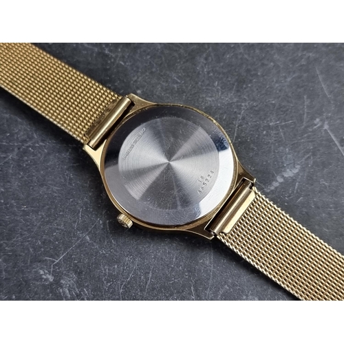 523 - A 1969 Longines 'Ultra slim' gold plated manual wind wristwatch, 33mm, Ref. 4427-1, Cal. 847.4, on o... 